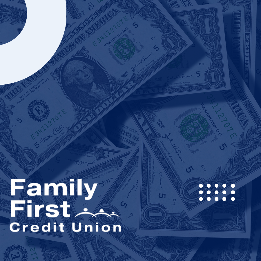 Family First Credit Union Money Logo